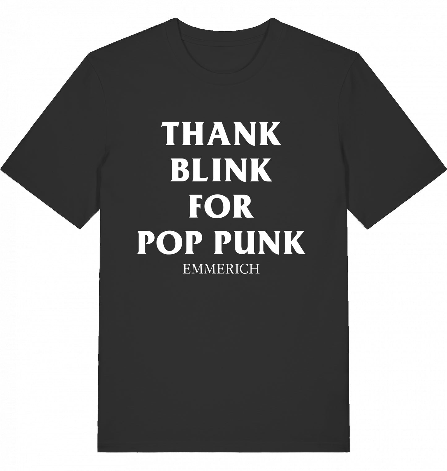 THANK BLINK SHIRT WHITE PRINT