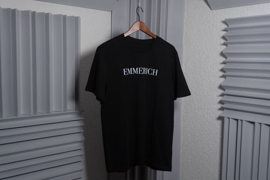 EMMERICH LOGO SHIRT WHITE PRINT